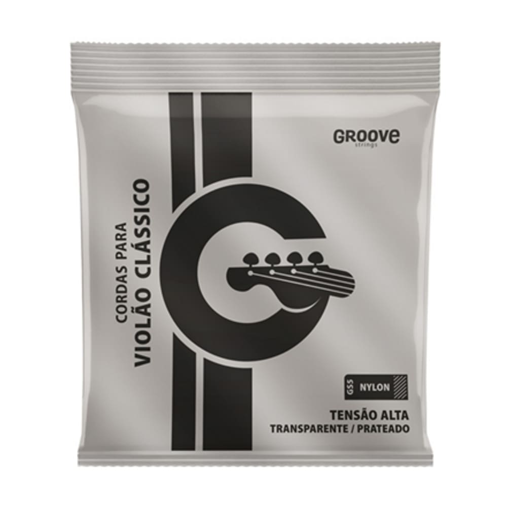 Encordoamento Violao Groove Gs5 Nylon Alta Tensao - H - 8