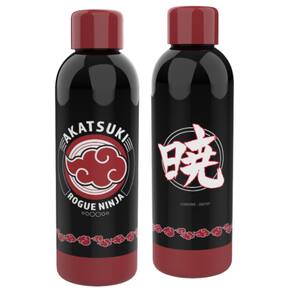 Garrafa Akatsuki Térmica 8Horas Quente Gelada Oficial Naruto