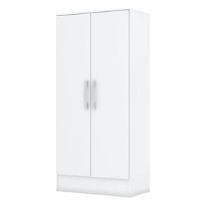 Armário Multiuso 2 Portas Zafira Branco - Briz Móveis