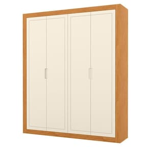 Guarda Roupa Infantil Tutto New 4 Portas Freijó Off White - Matic