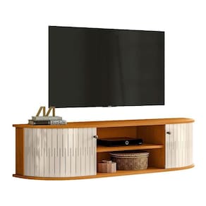 Rack Bancada Suspensa Modena Cinamomo Off White - Madetec