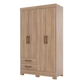 Guarda Roupa Solteiro Fabuloso Jequitibá Brilho - Briz Móveis
