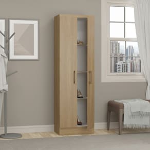 Armário Multiuso com 2 Portas 52x170cm Carvalho