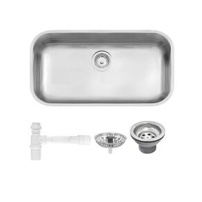 Cuba De Inox Lavínia 56x34cm 4.1/2` Com Válvula 94024/102 Acetinada Tramontina com Sifão Universal Com Copo