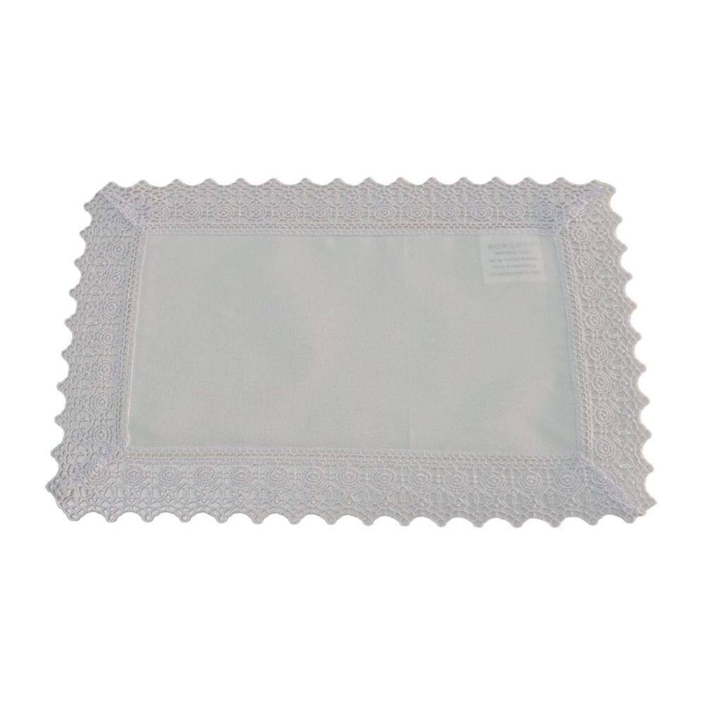 Jogo Lugar Americano 2 Peças Rendarte Linen Blanc Argivai