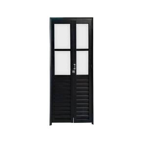 Porta Camarão Com Vidro Preto E 210x80 Linha 25 Esmeralda