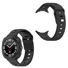 Pulseira Silicone Confortável Para Galaxy Watch Ultra 47