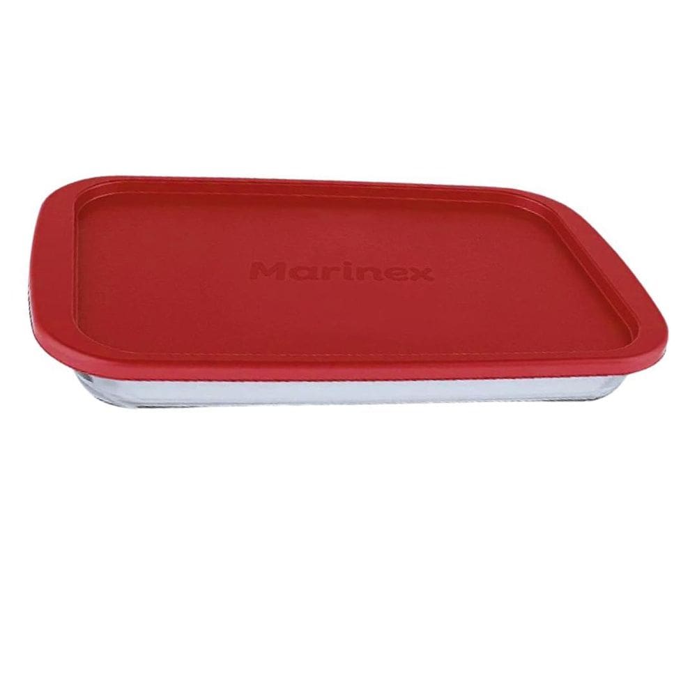 Assadeira Forma Com Tampa Retangular 2,9Lts Grande Marinex