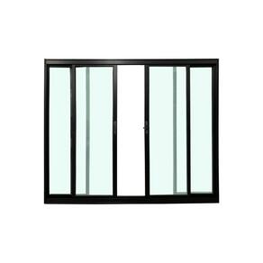 Janela 4 Folhas Preto 120x200 Linha 18 Esmeralda