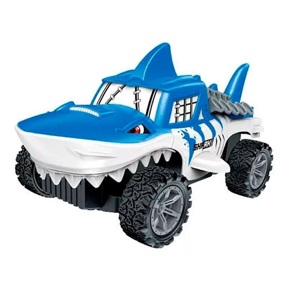 Carrinho Controle Remoto Tubarão 1:16 Dmt6657 - Dm Toys