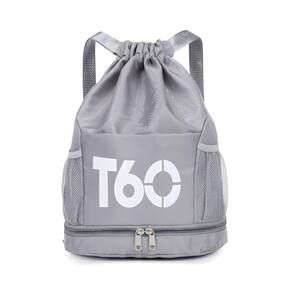 Bolsa Passeio Academia Nylon Saco Lukas F516 - Cinza