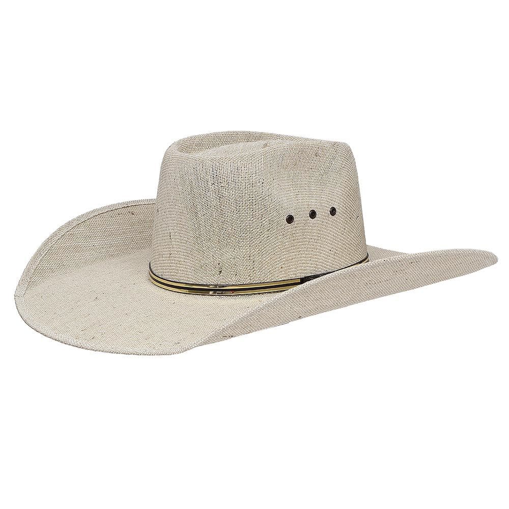 Chapéu Country Copa Alta Bandinha Fios Dourados Texas Diamond 30614