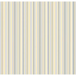 Papel de Parede Safari Friends Listrado Amarelo SF6214