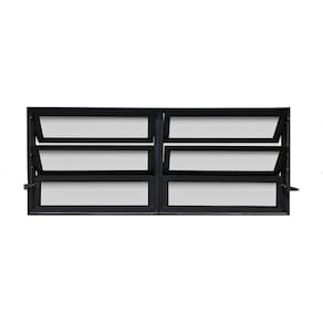 Vitro Basculante 2 Seções Preto 60x120 Linha 25 Jade