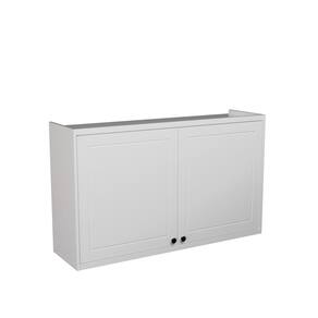 Armário Aéreo 120cm 2 Portas Cozinha Sevilha Branco Artico