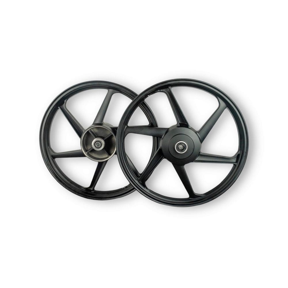 Par Roda Titan 150 Ks Start 150 160 6 Pontas Preto Freio Tambor