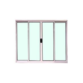 Janela 4 Folhas Branco 120x150 Linha 18 Esmeralda