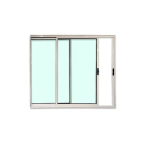 Janela 2 Folhas Branco 100x150 Linha 18 Esmeralda