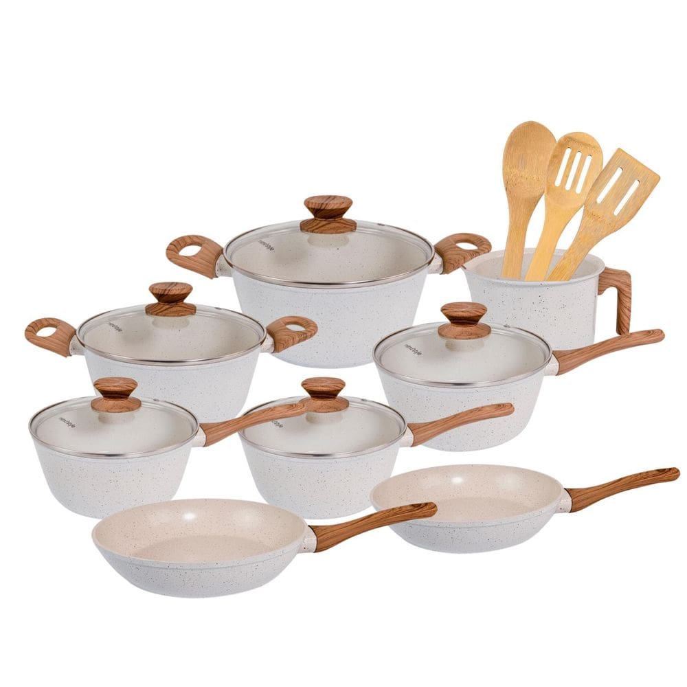 Jogo De Panelas 11Pcs Cook Mimo Style - Vanilla