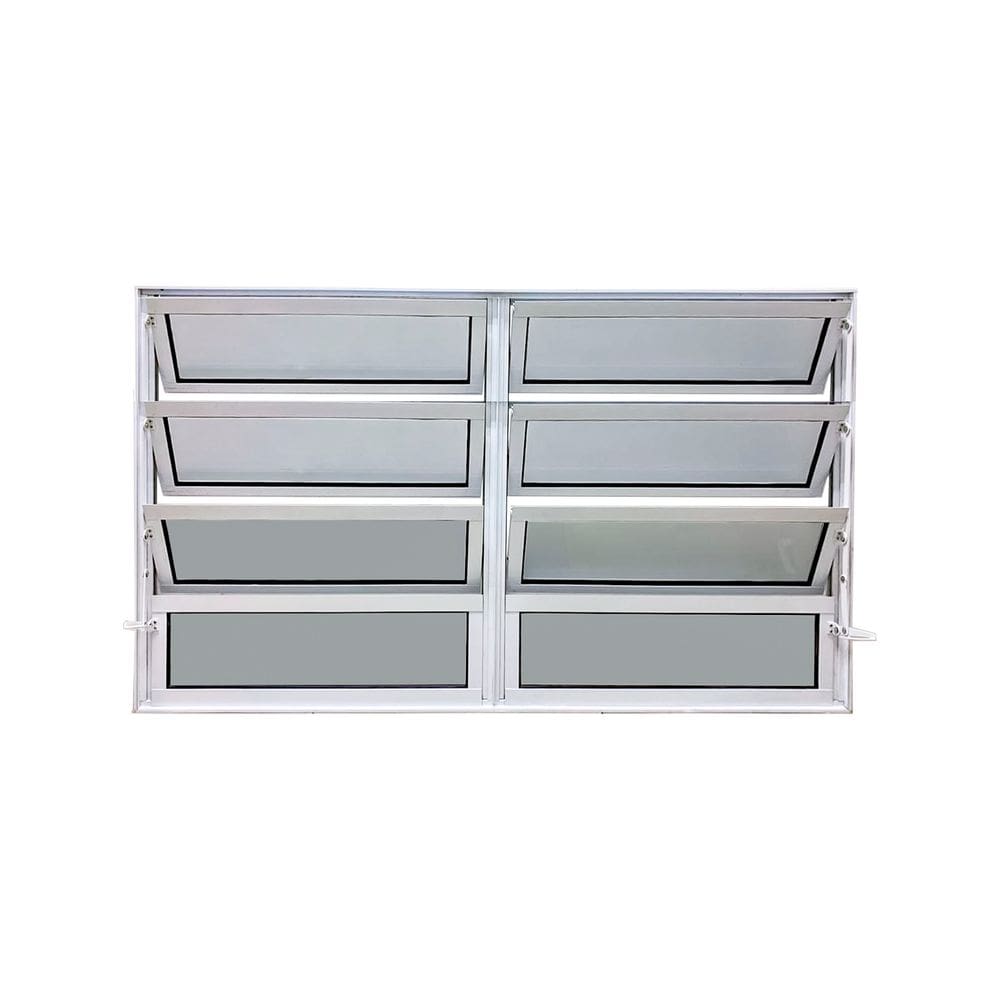 Vitro Basculante 2 Seções Branco 80x150 Linha 25 Jade