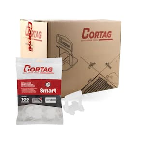Espaçador Nivelador Smart 1,0mm Cortag C/200 Peças