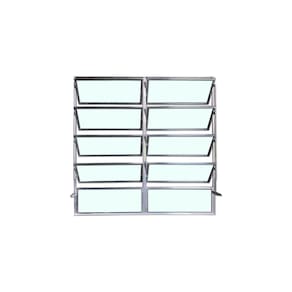Vitro Basculante 2 Seções Brilhante 100x200 Linha Esmeralda Vidro Liso