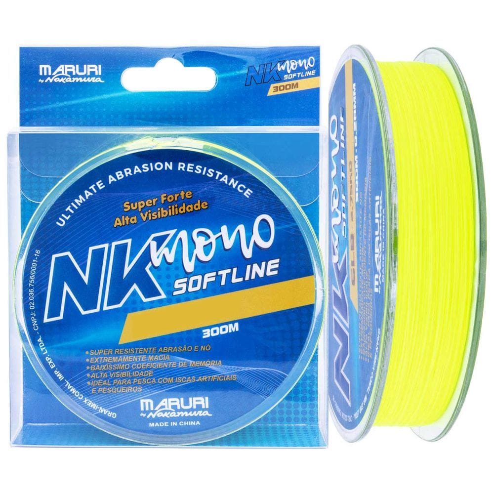 Linha Maruri Nk Soft Line 0,46mm 28lb 300m