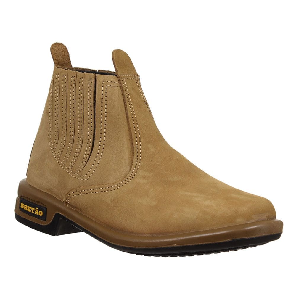 Botina Masculina Bretão Caramelo 35302