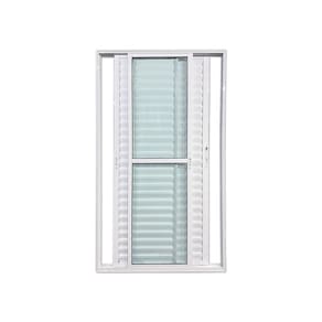 Porta Balcão 3 Folhas Veneziana 210x140 Branco Linha 25