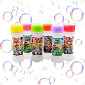 10 Frascos De Bolha De Sabão Divertido Infantil Não Tóxica