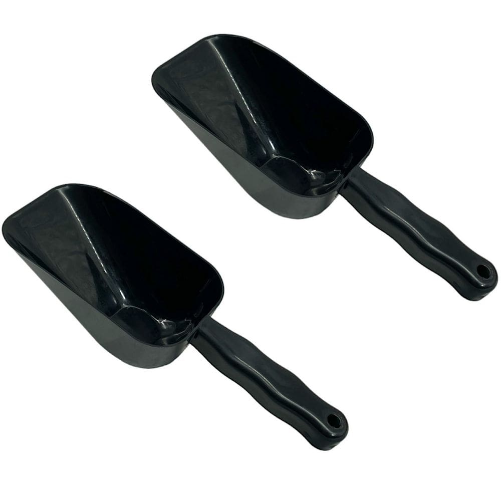 2x Pá Colher Dosadora Para Gelo Pegador Cereais Ração Grãos