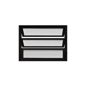 Vitro Basculante Preto 60x100 Linha 25 Jade