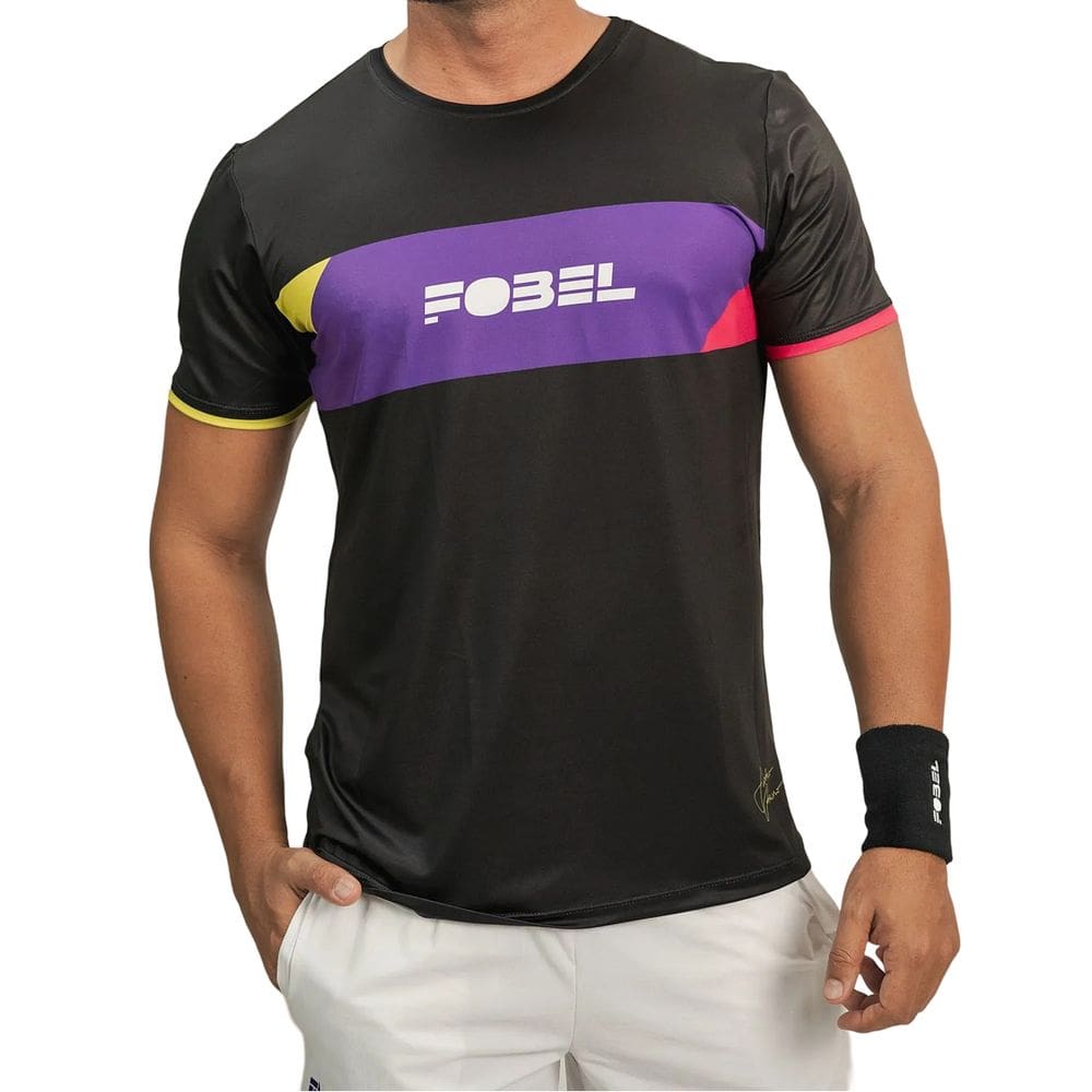 Camiseta Fobel Strip Gustavo Russo Preta