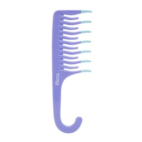 Kit Com 2 Pentes Shower Cachos Roxo Ricca