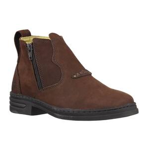 Botina Masculina Bico Redondo Marrom Zebu 35313