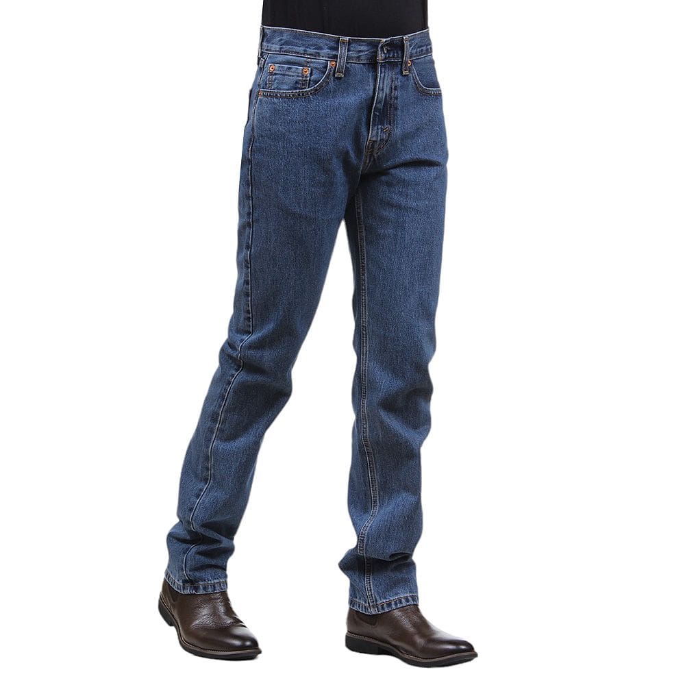 Calça Jeans Masculina Azul 100% Algodão 505 Regular Levi`s 37010