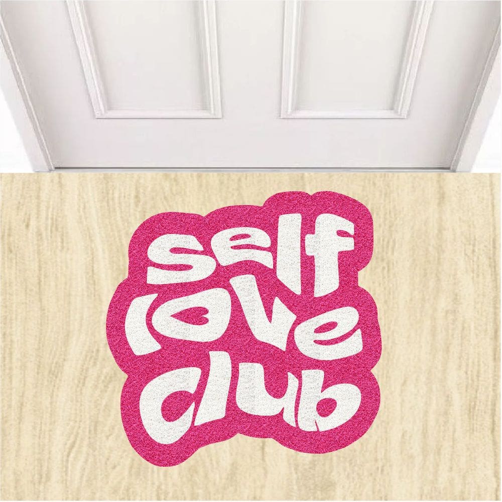 Tapete Personalizado Self Love Club No Formato 60X60 cm Pink