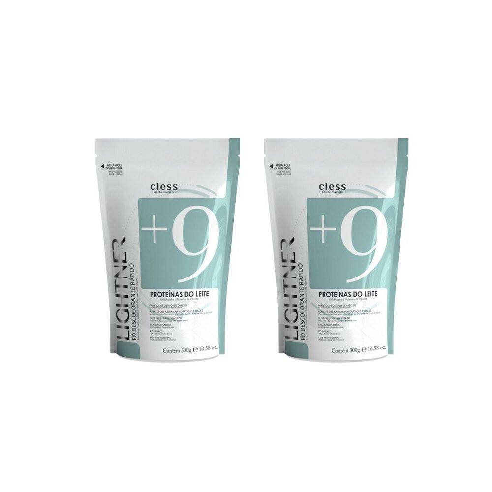 Po Descolorante Lightner Proteinas do Leite 300g - Kit C/2un