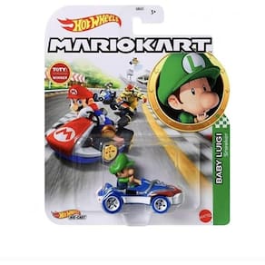Carrinho - HW Baby Luigi - Mario Circuito Special MATTEL