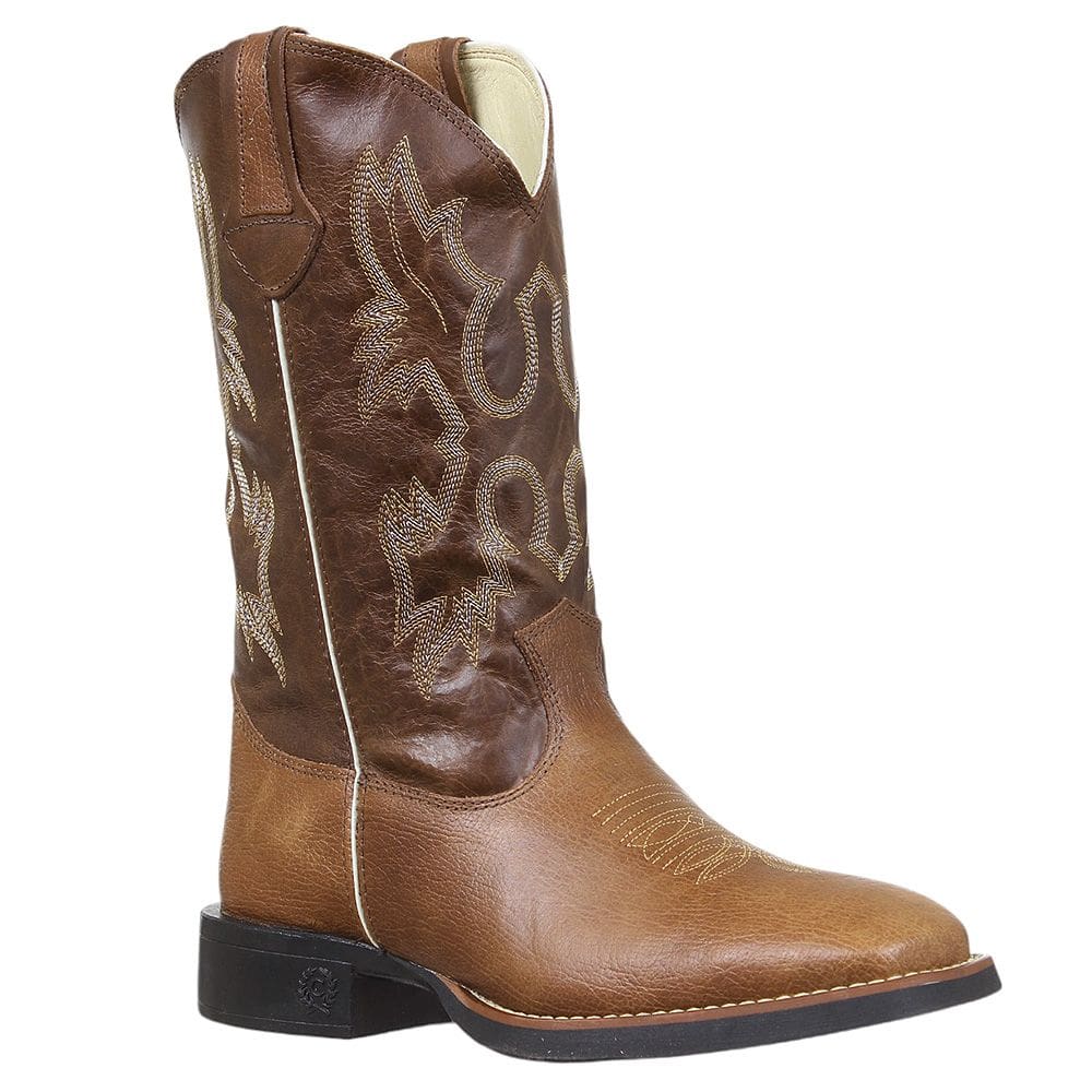 Bota Masculina Bico Quadrado Marrom Classic 36520
