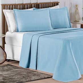 Cama Posta King Lisboa Colcha Luxo 100% Algodão Bordado 3