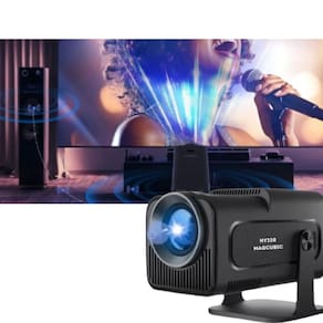 Projetor Hy320 Wifi Hd 390 Ansi Android 13.0 Smart Tv - 4K
