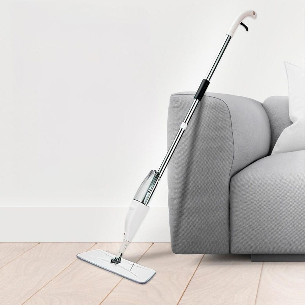 Esfregão Spray Molhado E Seco Para Limpeza Rápida Pisos