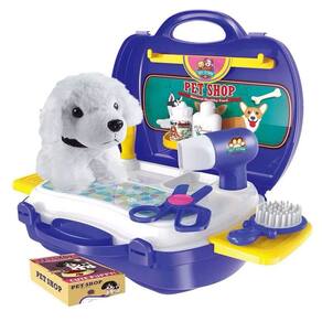 Maleta com Acessórios - Workshop Jr - Maleta Pet Shop BR772 - Multikids