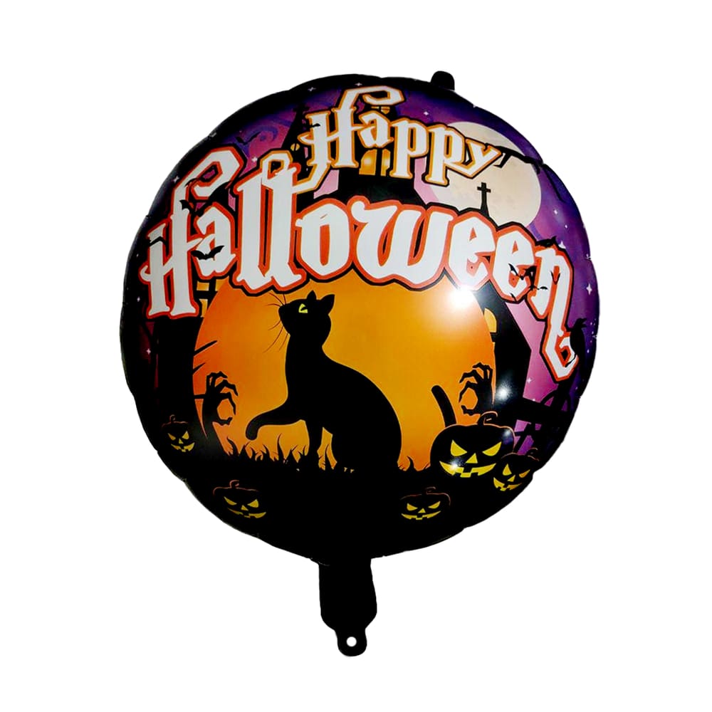 Balão Gato Preto (1 Unidade) - Halloween