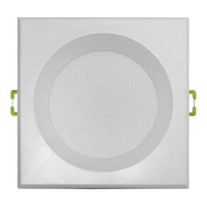 Luminária Kian Quadrada Led Embutir Confort 9W 4000K - Luz N