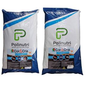 Kit Ração Poli-Nutri Ck2 E Ck3 De 15Kg Cada Carpa Kinguio