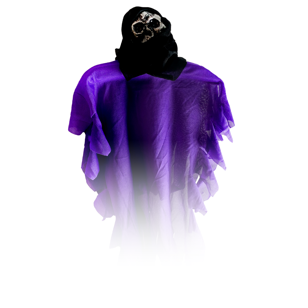 Manta - Decoração de Halloween com Caveira