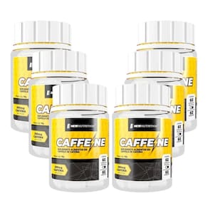 Cafeína 200Mg 60 Capsulas New Nutrition Kit 12 Meses