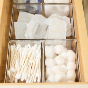 Kit 1 Organizador Quadrado P/ Escritorios Quartos Maquiagem